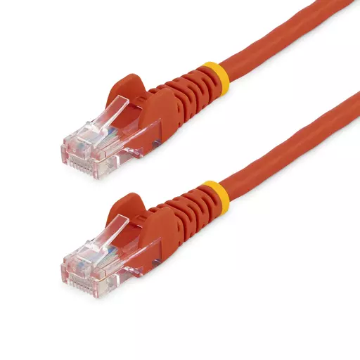 StarTech.com Cat5e Ethernet Patch Cable with Snagless RJ45 Connectors - 10 m, Red