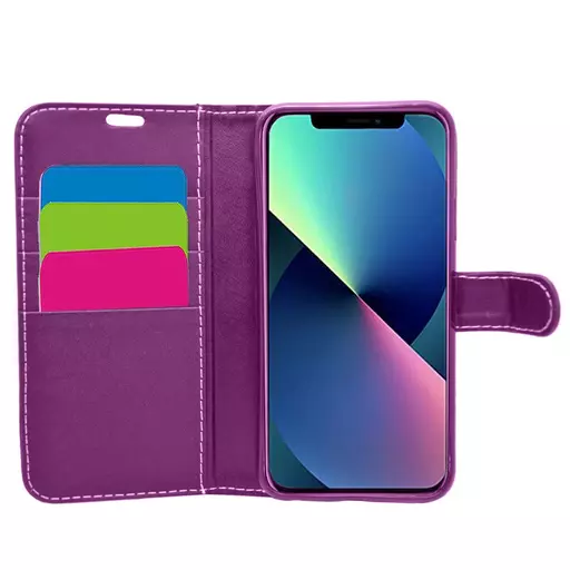 Wallet for iPhone 14 - Purple