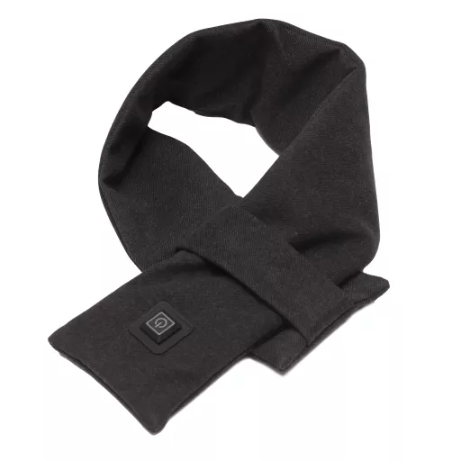 Heated Neck Scarf Grey