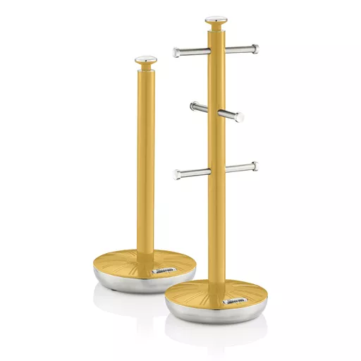 Towel Pole and Mug Tree Set