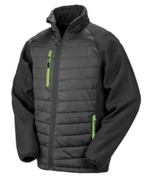 Black Compass Padded Softshell Jacket