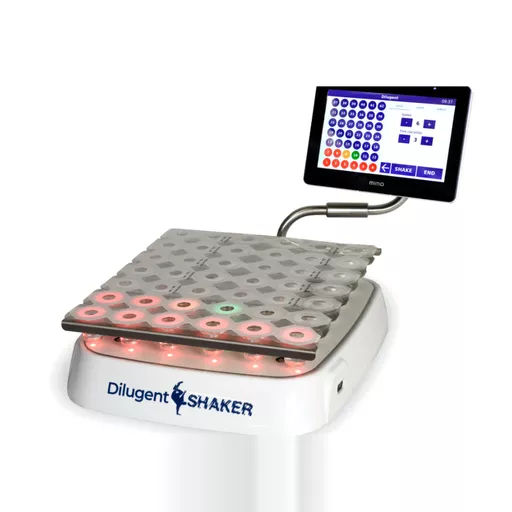 Dilugent shaker pro with advanced connectivity