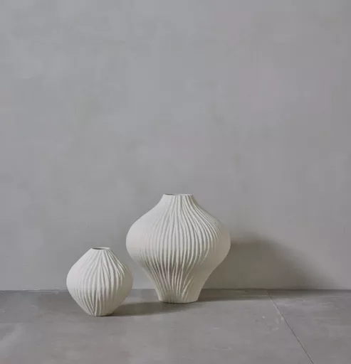 OUT OF STOCK - Vase, Elise, Off-white - Large
