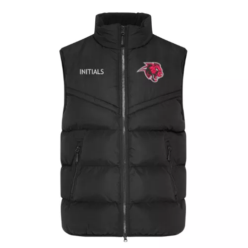 Oxford Brookes University Panthers Chevron Puffer Gilet