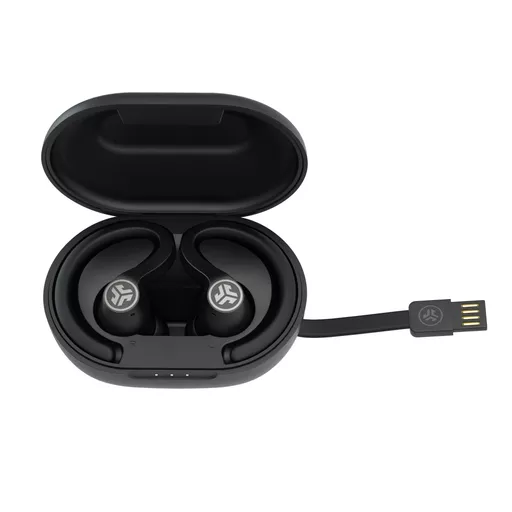 JLab Jbuds Air In-Ear Sports True Wireless Earbuds - Black