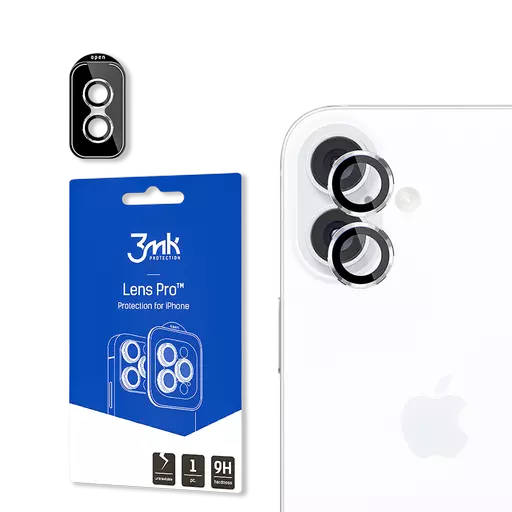 3MK - Lens Protection Pro (White) - For iPhone 16 / 16 Plus