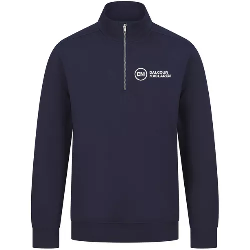 Dalcour Maclaren Unisex Quarter Zip Sweatshirt