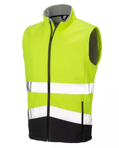 Printable Safety Softshell Gilet