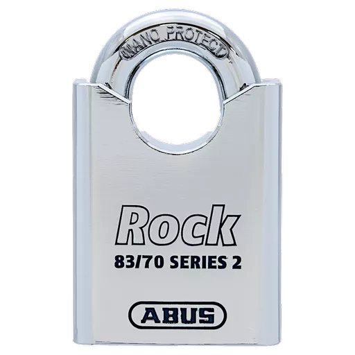 ABUS 83CS/70 Rock Series 2 Closed Shackle Steel Padlock Body Only Without Cylinder