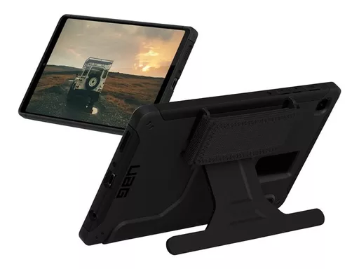 UAG - Scout Back with Handstrap for Galaxy Tab A7 Lite - Black (Non-Retail Packaging)