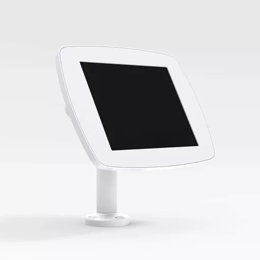 Bouncepad Swivel 60 | Apple iPad Air 1st Gen 9.7 (2013) | White | Covered Front Camera and Home Button |