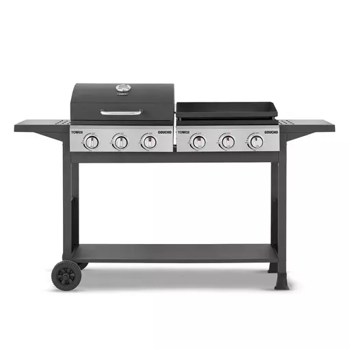 Plancha gas grill