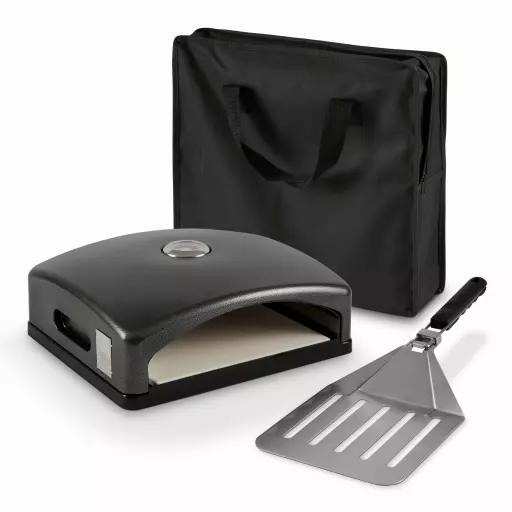 Pizzazz Grill Top Pizza Oven with Paddle + Bag