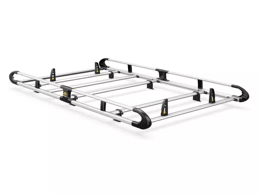 Toyota Proace 2013-2016 L1, H1 Tailgate - ULTI Rack+ (Aluminium) - 5 Bar Roof Rack