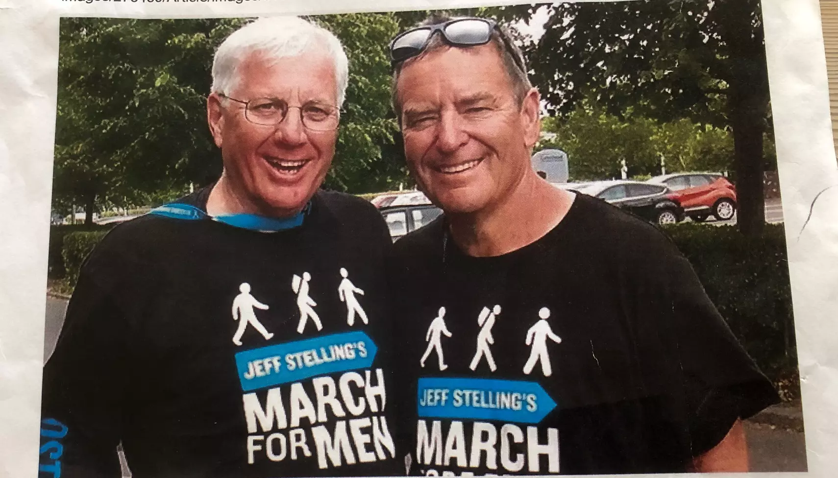 Ron Hedley Prostate Cancer walk update