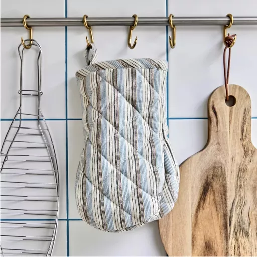 Kitchen glove, Chef, Blue/Sand