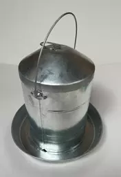 12 litre galvanised bung drinker