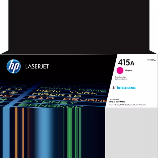 HP W2033A/415A Toner cartridge magenta, 2.1K pages ISO/IEC 19798 for HP E 45028/M 454