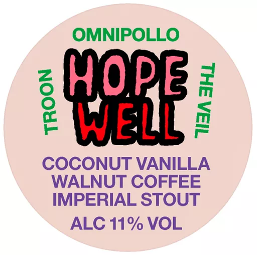 Omnipollo Hopewell Imperial Coconut Vanilla Walnut Coffee Stout (x The Veil & TROON)