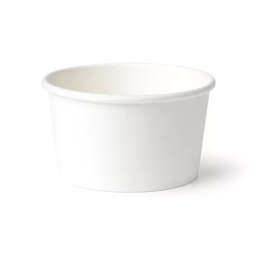 8oz Ice Cream Cups White