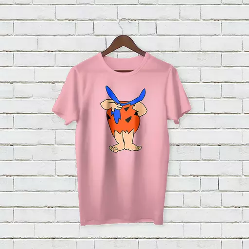 Personalised Fred Flintstone Funny T-Shirt