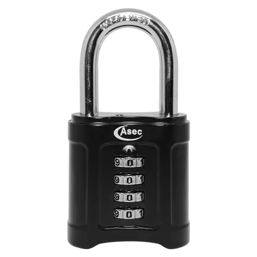 ASEC Open Shackle Combination Padlock
