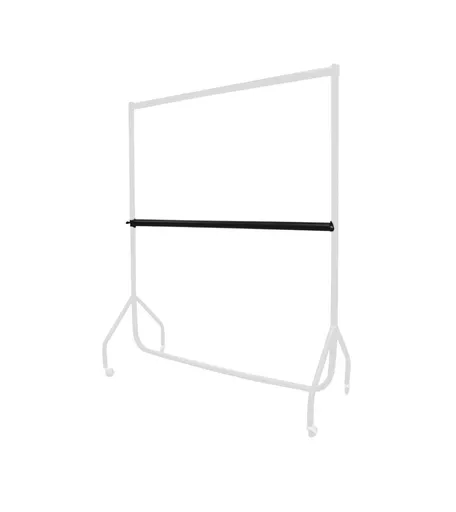 Black Center Bar ONLY for 6ft Heavy Duty Clothes Rail