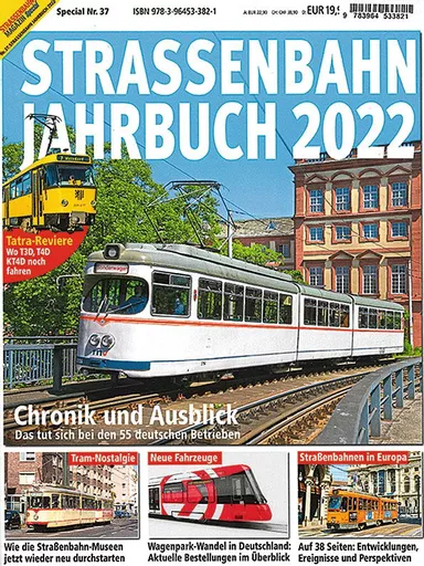 Strassenbahn Special 37: Strassenbahn Jahrbuch 2022