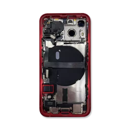 Back Housing With Internal Parts (RECLAIMED) (Grade C) (Red) - For iPhone 13 Mini