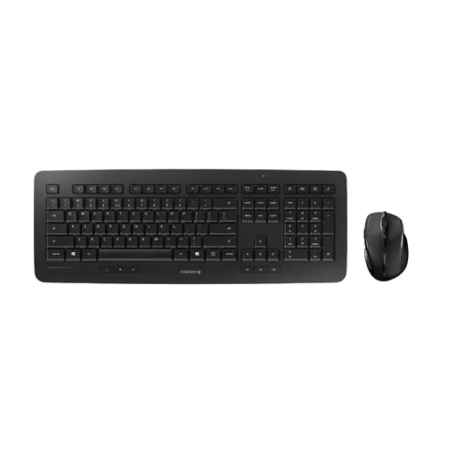 CHERRY DW 5100 keyboard Mouse included Home RF Wireless Czech, Slovakian Black