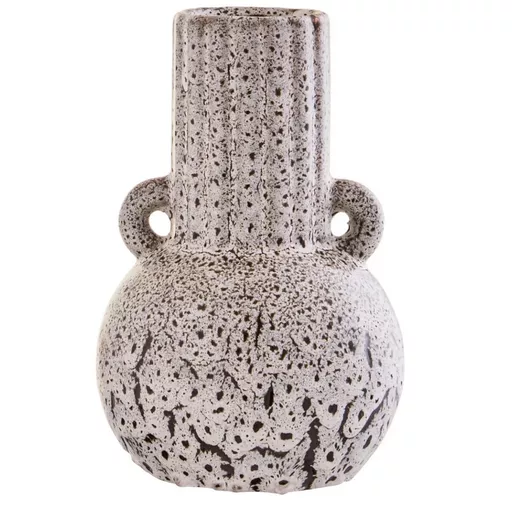 Vase, Luna, Speckled Brown, Small