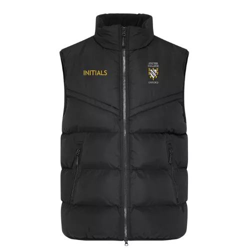 Exeter College Chevron Puffer Gilet
