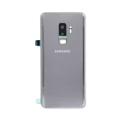 Back Cover w/ Camera Lens (Service Pack) (Titanium Grey) - For Galaxy S9+ (G965)
