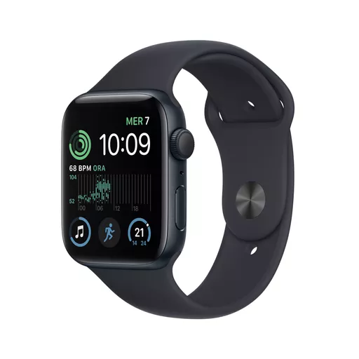 Apple Watch SE OLED 44 mm Black GPS (satellite)