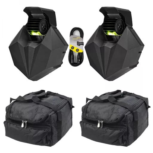 Equinox Merlin Twin Pack with Padded Bags Bundle