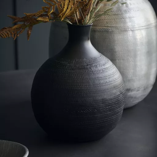 Vase, Reena, Brown - Small