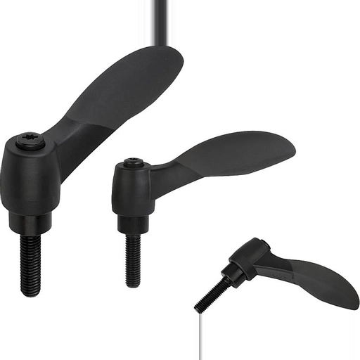 K0125 - Soft Touch Clamp Levers Thread M5-M10