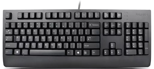 Lenovo Preferred Pro II USB keyboard Universal Arabic Black