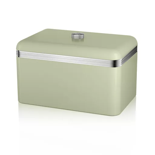 Retro Bread Bin Green