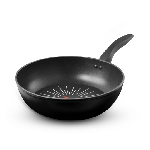 Tower Smart Start Forged 28cm Wok Black