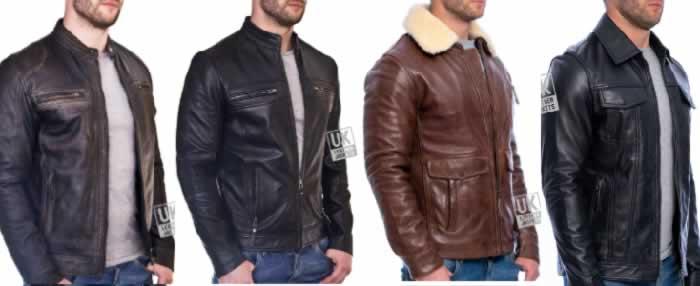 Mens Leather Jackets and Coats