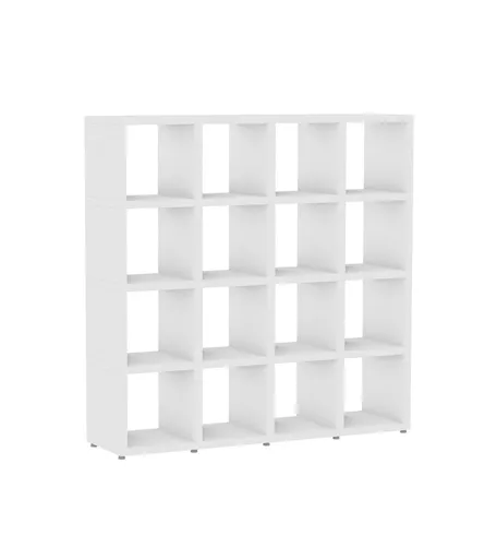 White Storage Cube Shelving 4 x 4