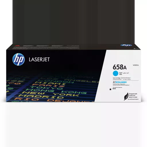 HP W2001A/658A Toner cyan, 6K pages ISO/IEC 19752 for HP M 751