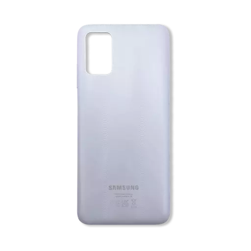 Back Cover w/ Camera Lens (Service Pack) (White) - For Galaxy A03s (A037)
