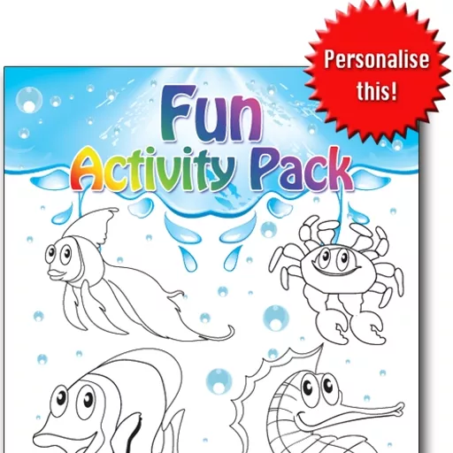 SEALIFE FUN ACTIVITY Pack - Pack of 100 - MP2627