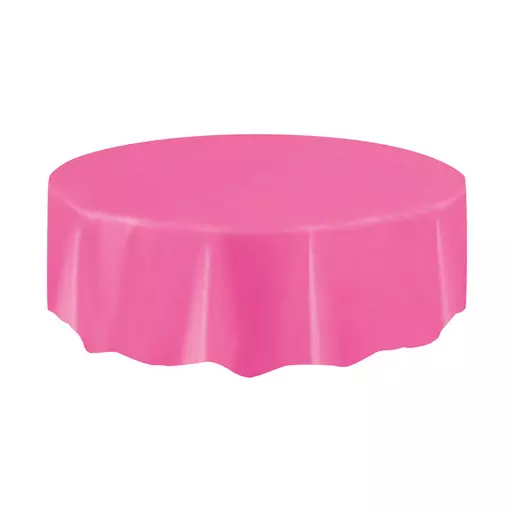 Hot Pink Round Tablecover