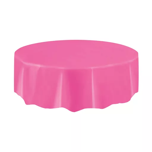 Hot Pink Round Tablecover