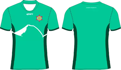 Darwin Hearts FC - Australia Cup Supporter Shirt Green