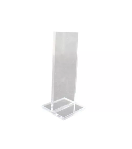 Clear Acrylic Display Heel Rest - Large
