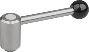 K0109 Tension Levers In Steel With Flat Handle Male Thread Size M8-M20